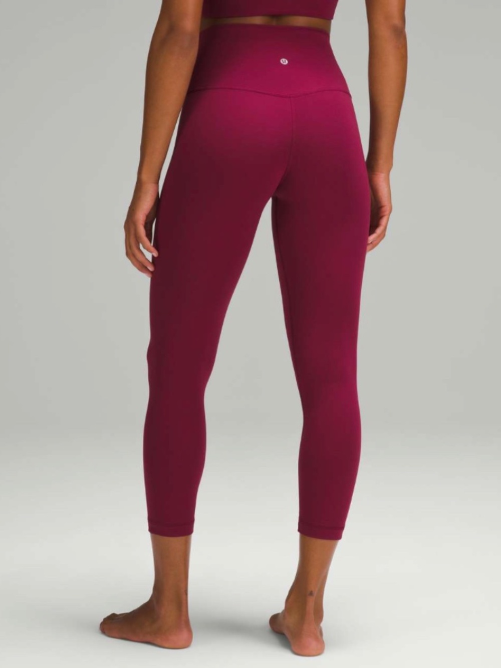 🍋 Lululemon Align High-Rise Crop 23" Deep Luxe 6